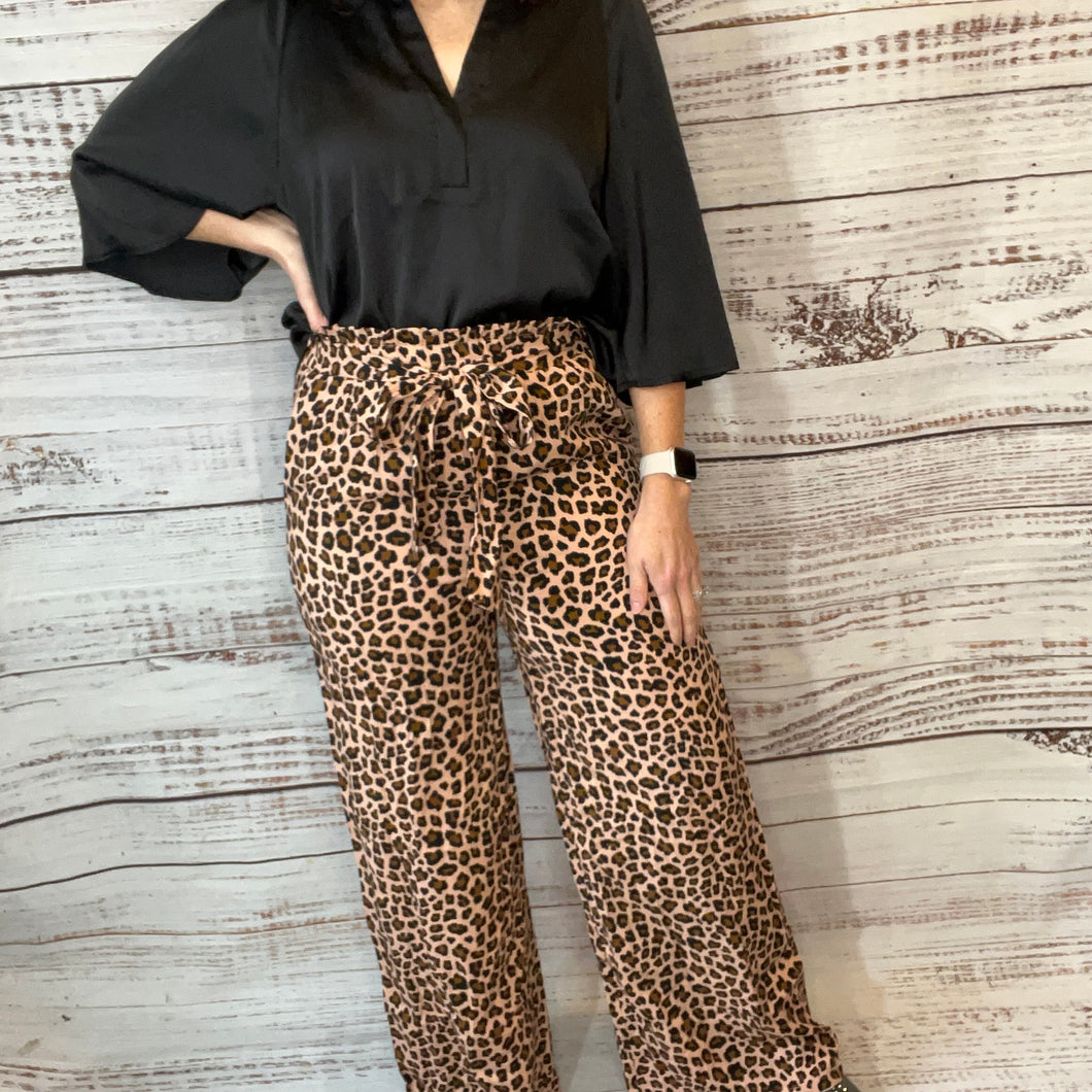 All Eyes On Me Leopard Pants